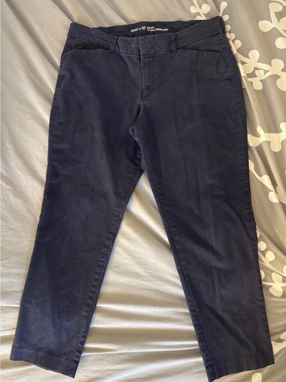 Women's Slim Chino Pants - Navy